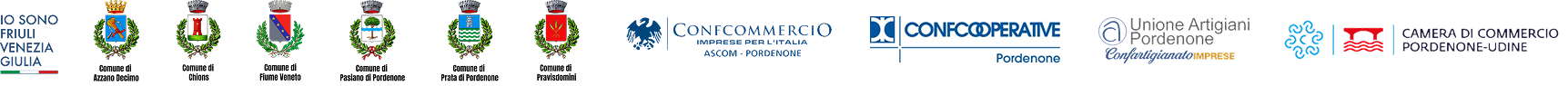 Distretto Sile Meduna Fiume Veneto Chions Pravisdomini Prata di Pordenone Pasian di Pordenone Azzano Decimo