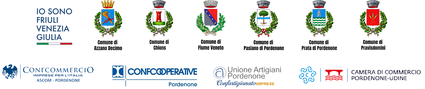Distretto Sile Meduna Fiume Veneto Chions Pravisdomini Prata di Pordenone Pasian di Pordenone Azzano Decimo