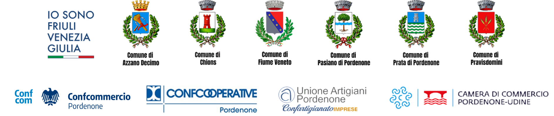 Distretto Sile Meduna Fiume Veneto Chions Pravisdomini Prata di Pordenone Pasian di Pordenone Azzano Decimo