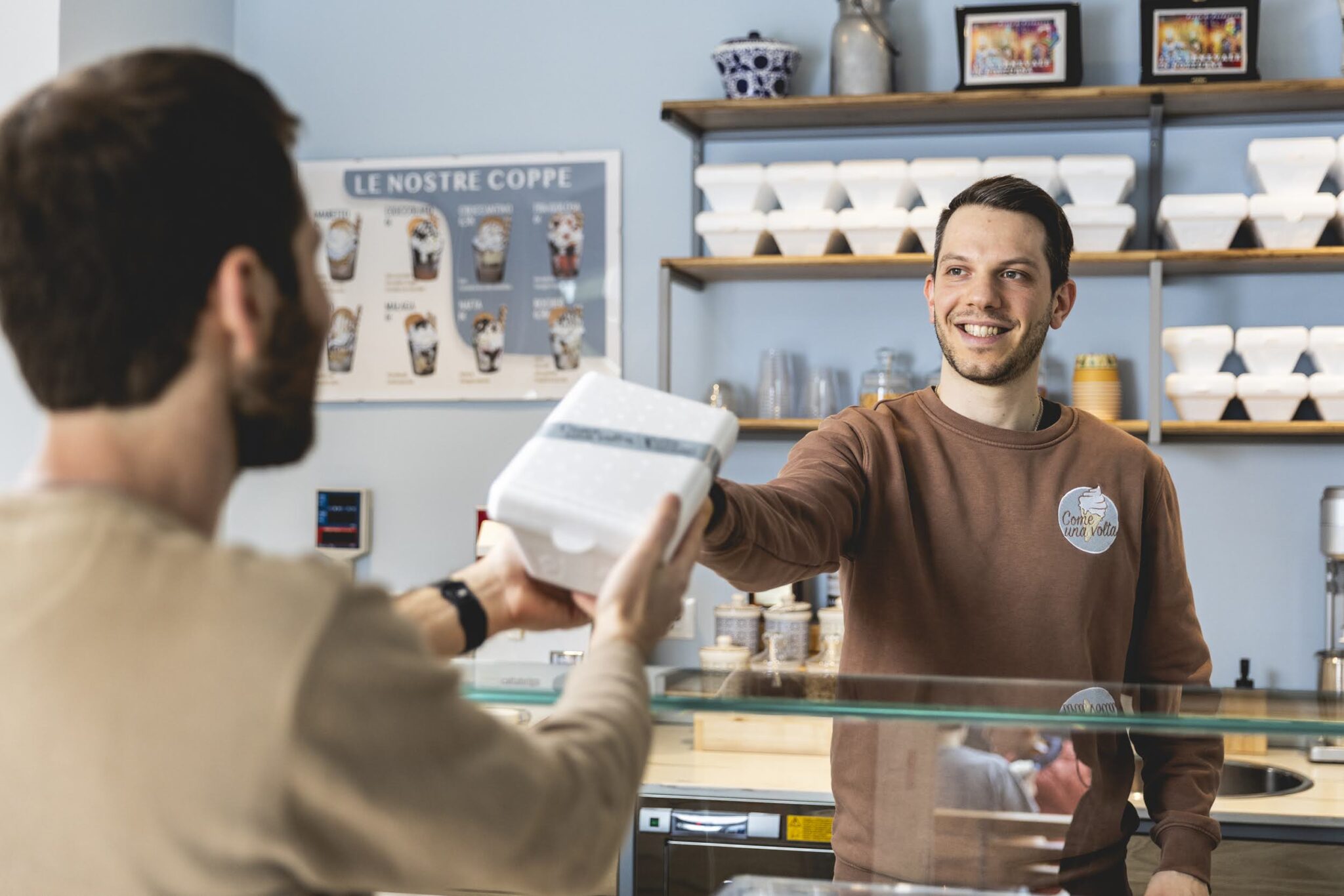 Come una volta gelateria Prata di Pordenone Distretto Sile Meduna